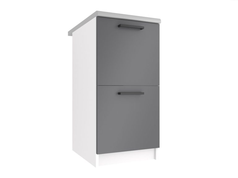 Szafka kuchenna dolna 40cm szara TOR SD2-40/0/WT/SR/0/B1