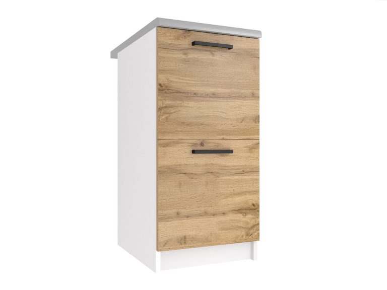 Szafka kuchenna dolna 40cm dąb wotan TOR SD2-40/0/WT/DW/0/B1