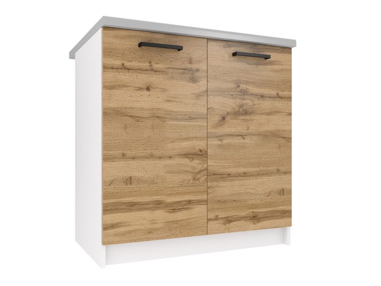 Szafka kuchenna dolna 80cm dąb wotan TOR SD80/0/WT/DW/0/B1