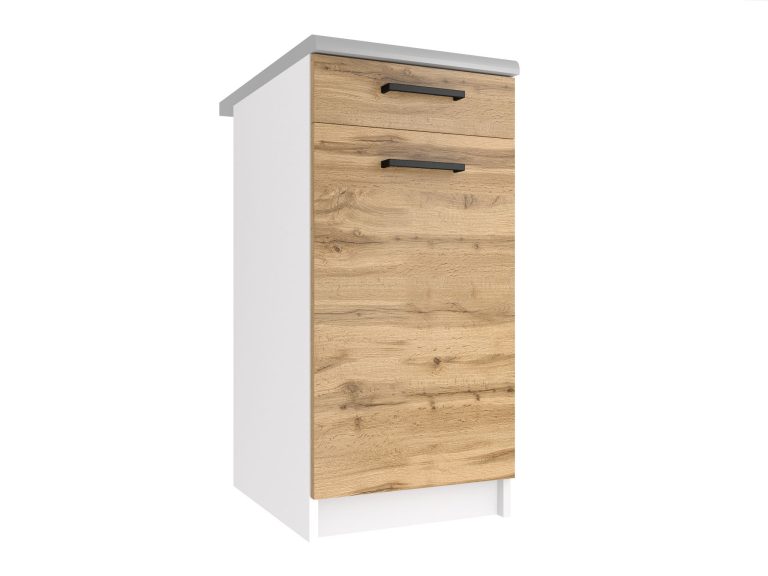 Szafka kuchenna stojąca z szufladami TOR SDSZ1-40/1/WT/DW/0/B1