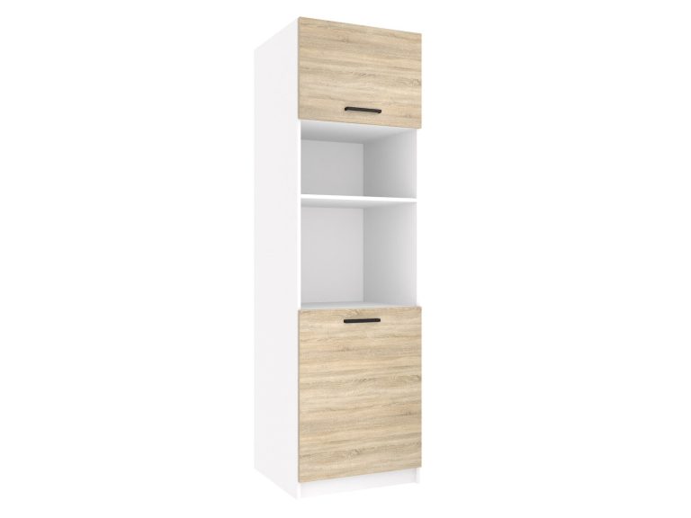 Szafka kuchenna stojąca słupek piekarnikowy TOR SSP60/1/WT/DS/0/B1
