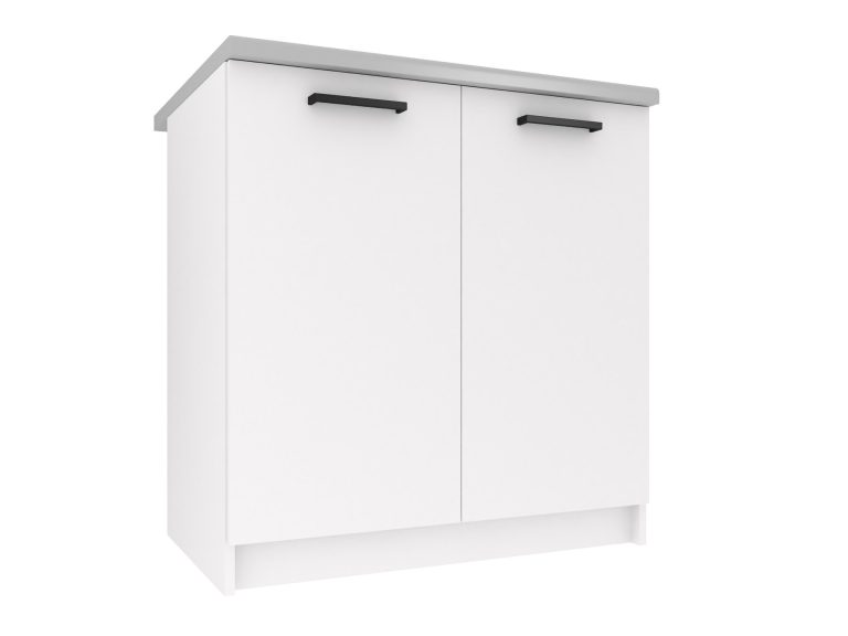 Szafka kuchenna dolna 80cm biała TOR SD80/0/WT/WT/0/B1