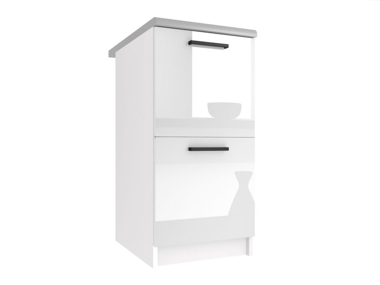 Szafka kuchenna dolna 40cm biały połysk INF SD2-40/0/WT/W/0/B1