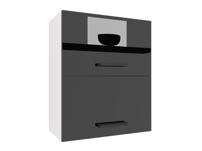 Szafka kuchenna wisząca pawlaczowa INF SGP2-60/2/WT/B/0/B1