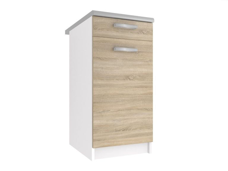 Szafka kuchenna stojąca z szufladami TOR SDSZ1-40/1/WT/DS/0/T