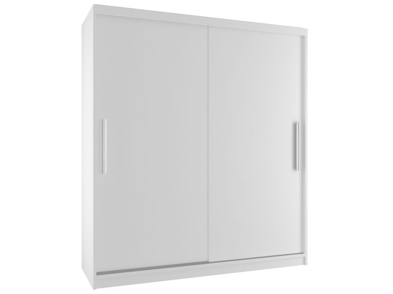 Szafa przesuwna 133 cm biała mat Producent SI SZP2/2/W/W/0/AL