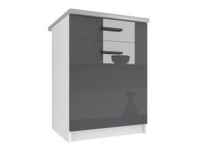 Szafka kuchenna stojąca bez blatu z szufladami INF SDSZ1-60/0/WT/S/0/B1