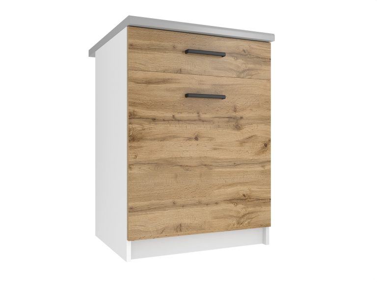Szafka kuchenna stojąca z szufladami TOR SDSZ1-60/0/WT/DW/0/B1