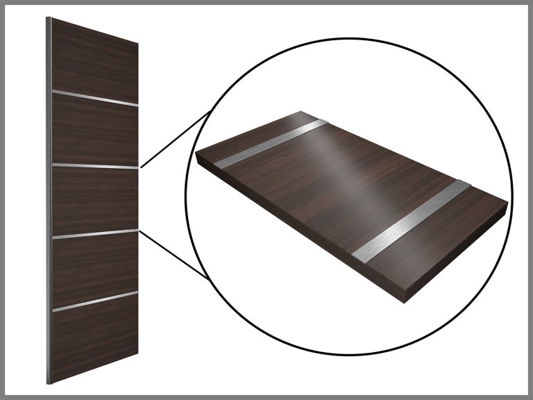 Szafa przesuwna 200 cm z lustrem czarna heban ciemna Producent MBP SZP1/2/W/B/0/AL