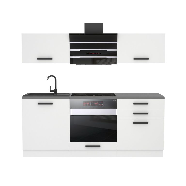 Meble kuchenne Premium Full Version 180 cm białe mat bez blatu Producent TOR SOPHIA/0/WT/WT/0/B1