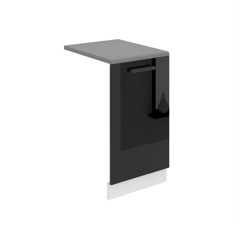 Panel zmywarkowy z blatem zamknięty 45cm INF PZ45/0/WT/B/B/B1/PP