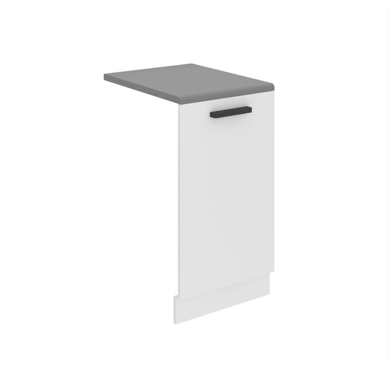 Panel zmywarkowy z blatem zamknięty 45cm TOR PZ45/0/WT/WT/B/B1/PP