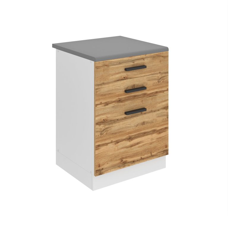 Szafka kuchenna dolna 60cm szuflady TOR SDSZ60/0/WT/DW/B/B1/PP