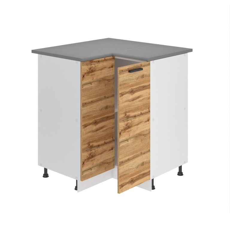 Szafka kuchenna narożna 90cm TOR SNP90/0/WT/DW/B/B1/PP