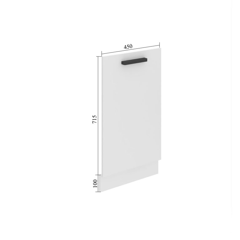 Panel zmywarkowy z blatem zamknięty 45cm TOR PZ45/0/WT/GW/B/B1/PP