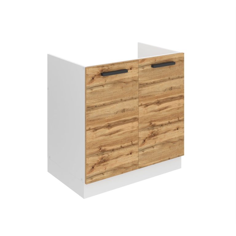 Szafka kuchenna zlewozmywakowa 80cm TOR SDZ80/0/WT/DW/0/B1/PP