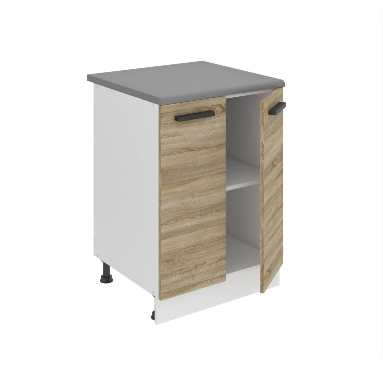Szafka kuchenna dolna 60cm TOR SD2-60/0/WT/DS/0/B1/PP