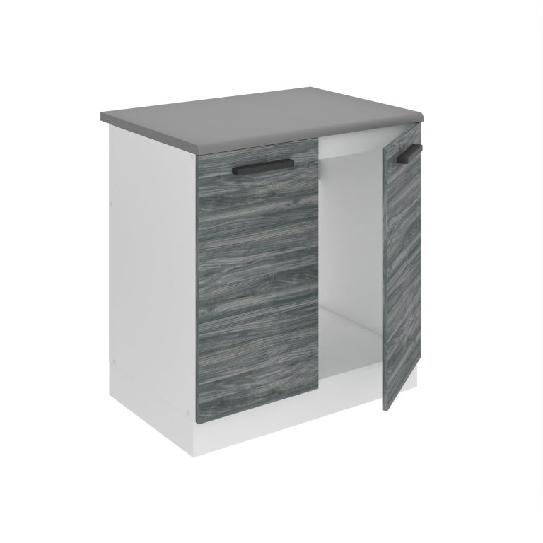 Szafka kuchenna zlewozmywakowa 80cm TOR SDZ80/0/WT/GW/0/B1/PP