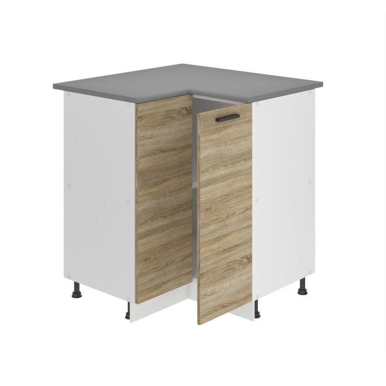 Szafka kuchenna narożna 90cm TOR SNP90/0/WT/DS/0/B1/PP