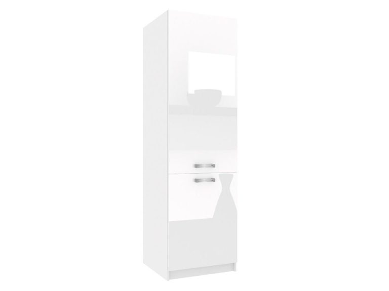 Szafka kuchenna stojąca słupek lodówkowy INF SSL60/0/WT/W/0/D
