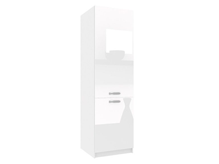 Szafka kuchenna stojąca słupek lodówkowy INF SSL60/0/WT/W/0/F