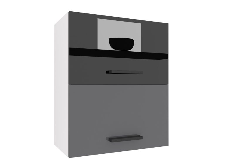 Szafka kuchenna wisząca pawlaczowa INF SGP2-60/1/WT/BS/0/B1