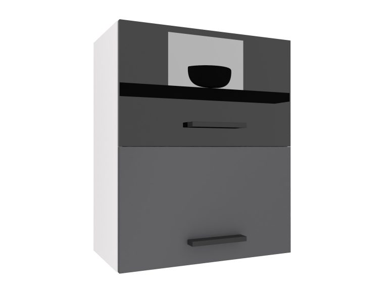 Szafka kuchenna wisząca pawlaczowa INF SGP2-60/1/WT/BSR/0/B1