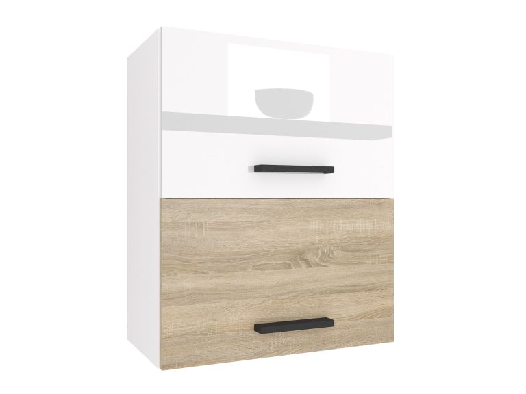 Szafka kuchenna wisząca pawlaczowa INF SGP2-60/1/WT/WDS/0/B1