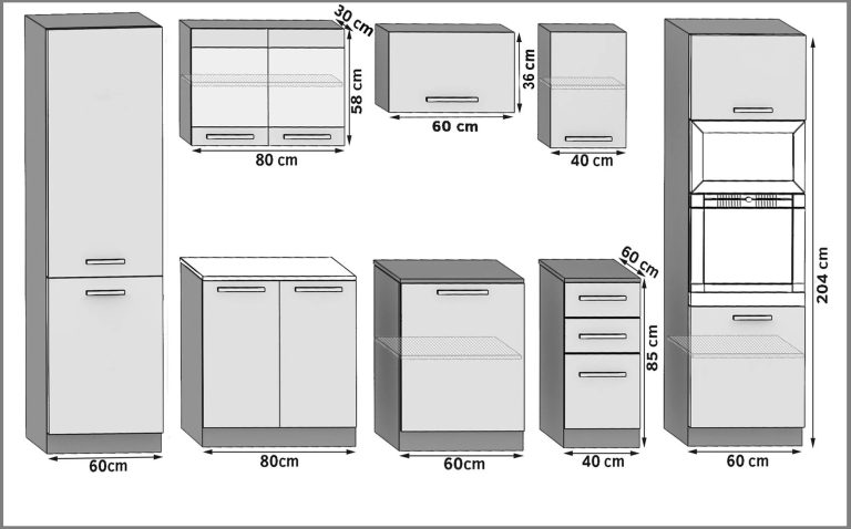 Meble kuchenne 300 cm czarne połysk z blatem Producent INF SYNTKA/7/WT/B/0/F