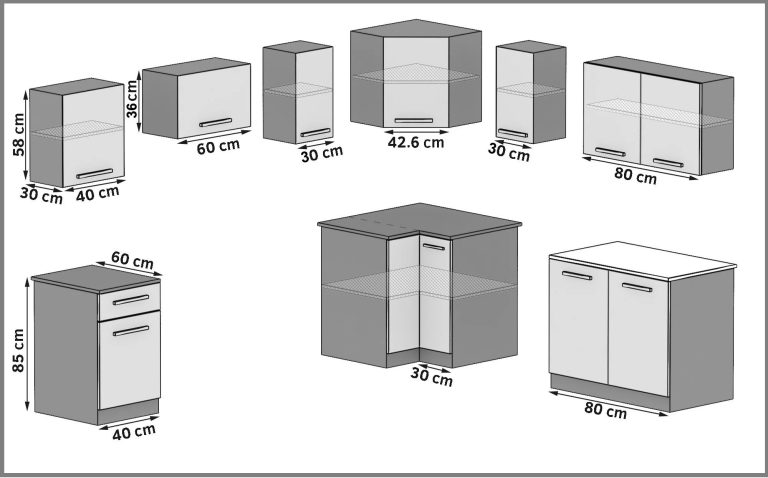 Meble kuchenne 360 cm czarne połysk bez blatu Producent INF LIDIAUNIQA2/3/WT/B/BB/B1