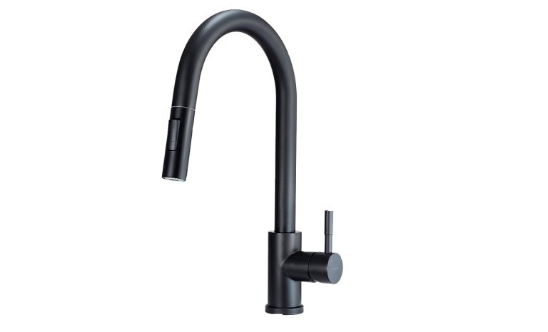 Zestaw PROMOCYJNY zlew + bateria z wyciąganą wylewką ZQZ 211A / BBM N72M