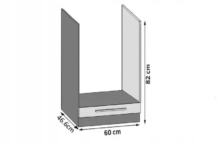 Szafka kuchenna stojąca piekarnikowa TOR SDP60/0/WT/GW/0/U