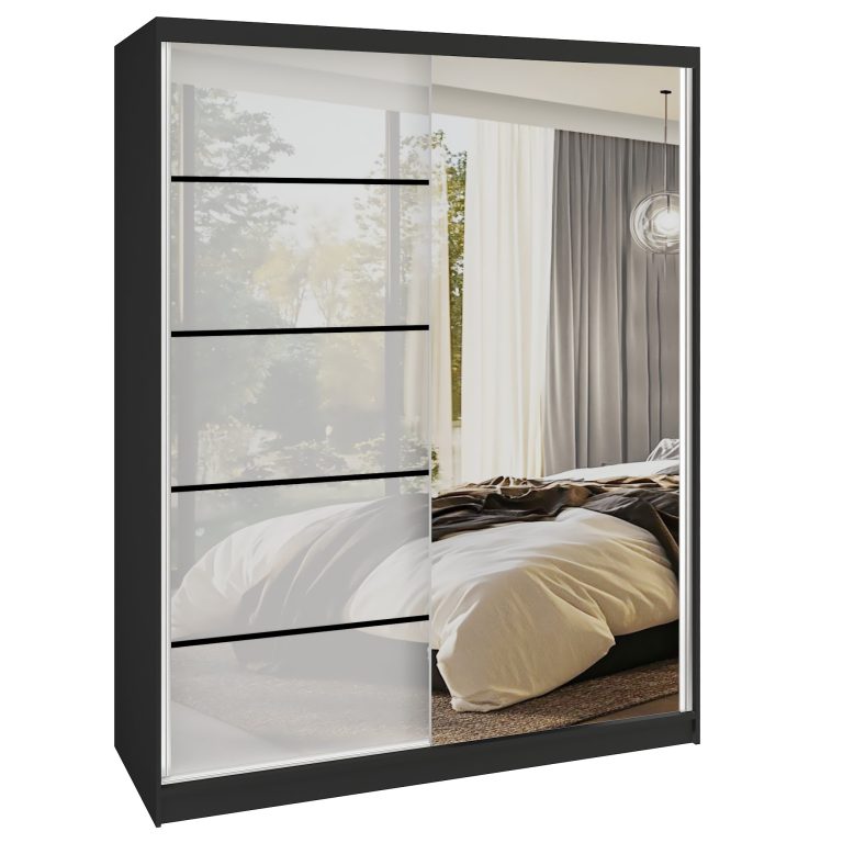 Szafa przesuwna SERENITY 133 cm biała połysk Producent MGB SERENITY SZP6/0/B/W/0/HIAL