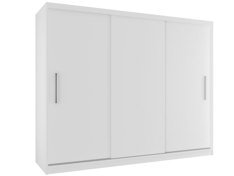Szafa przesuwna 232 cm biała mat Producent SI SZP4/2/1W/3W/0/AL