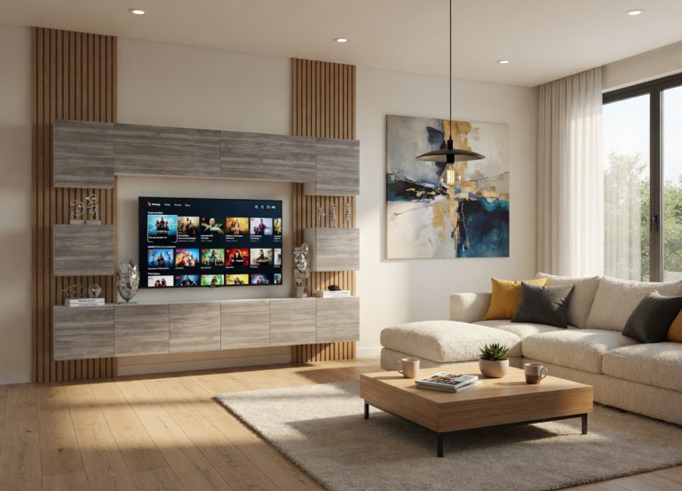 Meblościanka 300 cm TV/RTV szary antracyt grafitowy Producent IMP PRIMO 3/5/W/GW1/0/0