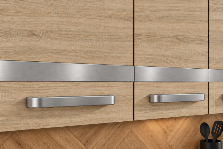 Meble kuchenne Prestige 320 cm dąb sonoma z blatem Producent TOR P Vincent/0/WT/DS/0/C1/SL